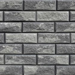 Образец бетонных блоков Brick цвет Графит-Пепел