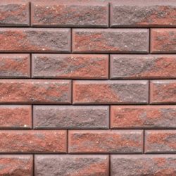 Образец бетонных блоков Brick цвет Коричневый-Терра