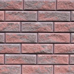 Образец бетонных блоков Brick цвет Коричневый-Красный